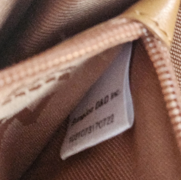 MCM Tan and Orange Logo Wallet - Picture 12 of 13